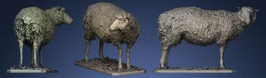 3D model Dolly the sheep (STL)
